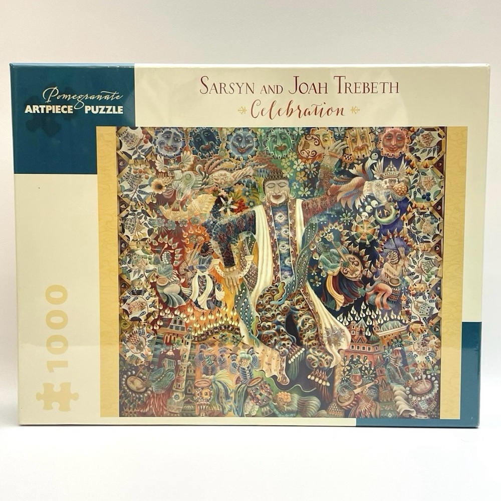 NEW Pomegranate Puzzle: Celebration by Sarsyn and Joah Trebeth, 1000 pieces